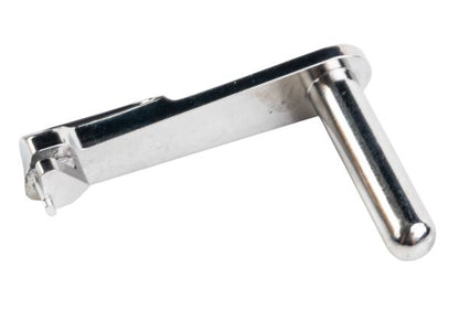 5KU GBBスライドストップ (ステンレススチール) Tokyo Marui ハイキャパ GBB (タイプ8) 用 - 銀(ぎん)