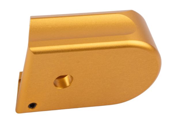 5KU KJ Shadow 2 GBB マガジンベース (アルミニウム / アルミ、タイプ1) - 金(きん)