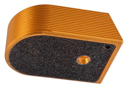 5KU KJ Shadow 2 GBB マガジンベース (アルミニウム / アルミ、タイプ2) - 金(きん)