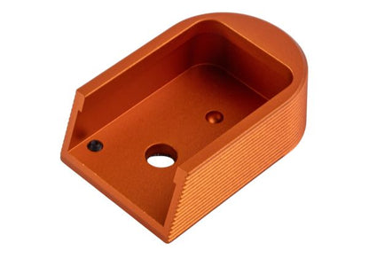 5KU KJ Shadow 2 GBB マガジンベース (アルミニウム / アルミ、タイプ2) - オレンジ