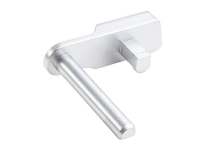 5KU KJ Shadow 2 / TS2 エアソフト GBBスライドストップ (タイプ1) - 銀(ぎん)