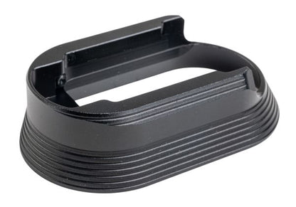 5KU KJ Works Shadow 2 GBB ショートグリッパネルとマグウェル（CNCアルミニウム / アルミ） - ブラック
