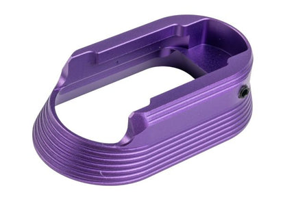 5KU KJ Works Shadow 2 GBB ショートグリッパネルとマグウェル（CNCアルミニウム / アルミ） - 紫
