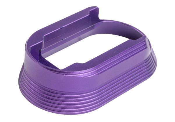 5KU KJ Works Shadow 2 GBB ショートグリッパネルとマグウェル（CNCアルミニウム / アルミ） - 紫
