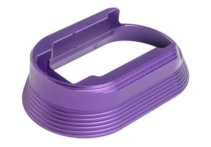 5KU KJ Works Shadow 2 GBB ショートグリッパネルとマグウェル（CNCアルミニウム / アルミ） - 紫
