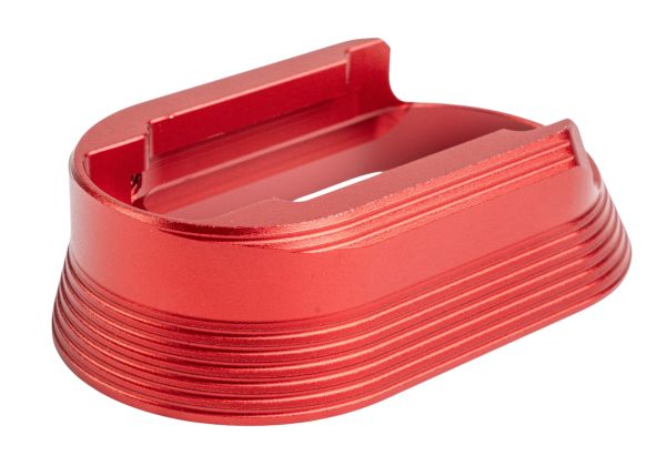 5KU KJ Works Shadow 2 GBB ショートグリッパネルとマグウェル（CNCアルミニウム / アルミ） - 赤
