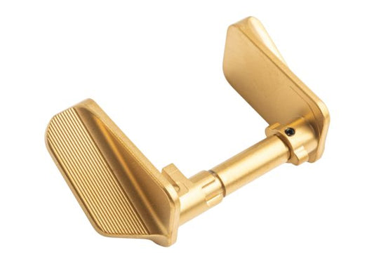 5KU KJ Shadow 2 / TS2 エアソフト ステンレス サムセーフティ (タイプ F) - 金(きん)