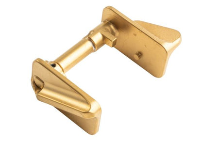 5KU KJ Shadow 2 / TS2 エアソフト ステンレス サムセーフティ (タイプ F) - 金(きん)