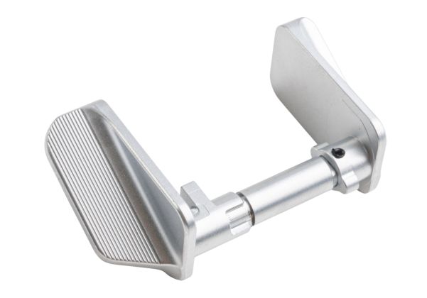 5KU KJ Shadow 2 / TS2 エアソフト ステンレス サムセーフティ (タイプ F) - 銀(ぎん)