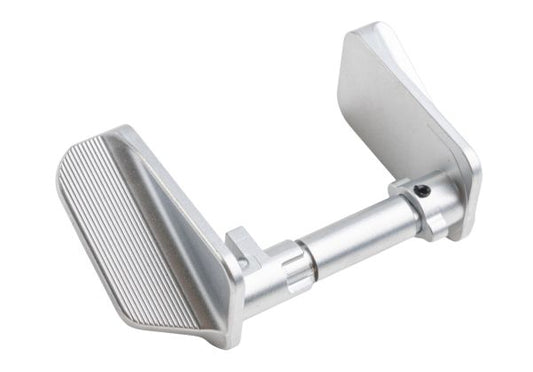 5KU KJ Shadow 2 / TS2 エアソフト ステンレス サムセーフティ (タイプ F) - 銀(ぎん)