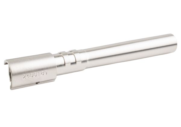 5KU KJ Shadow 2 (オレンジ) エアソフトガン ステンレスアウターバレル、ブッシング、プラグ - 銀(ぎん)
