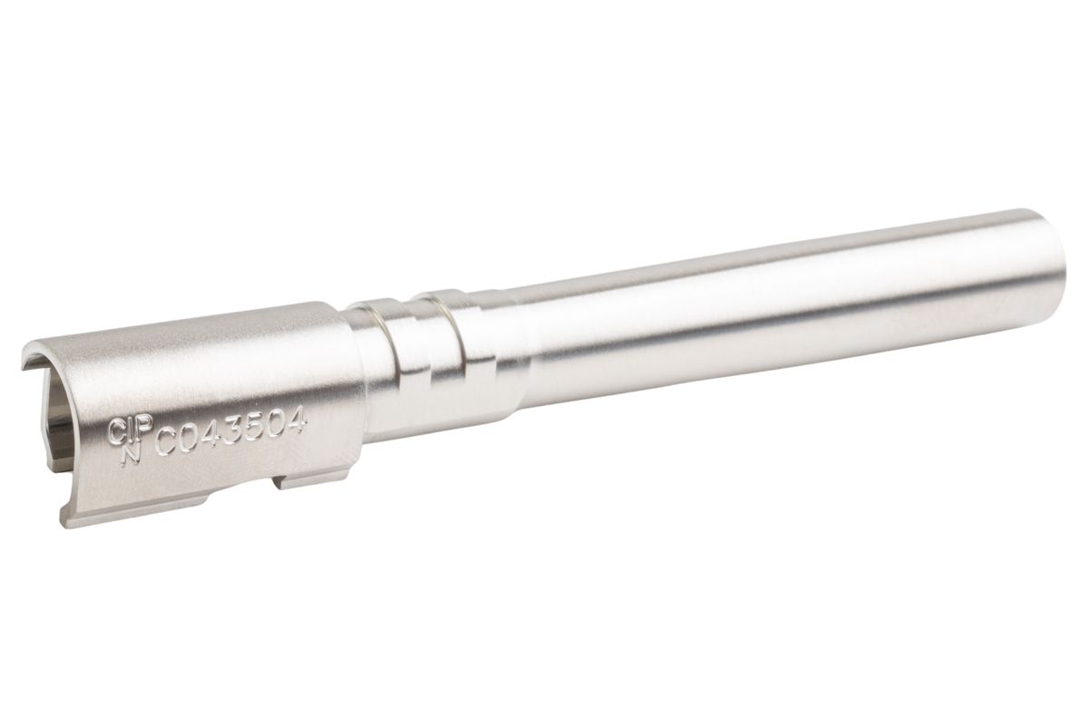 5KU KJ Shadow 2 エアソフトガン ステンレスアウターバレル - 銀(ぎん)
