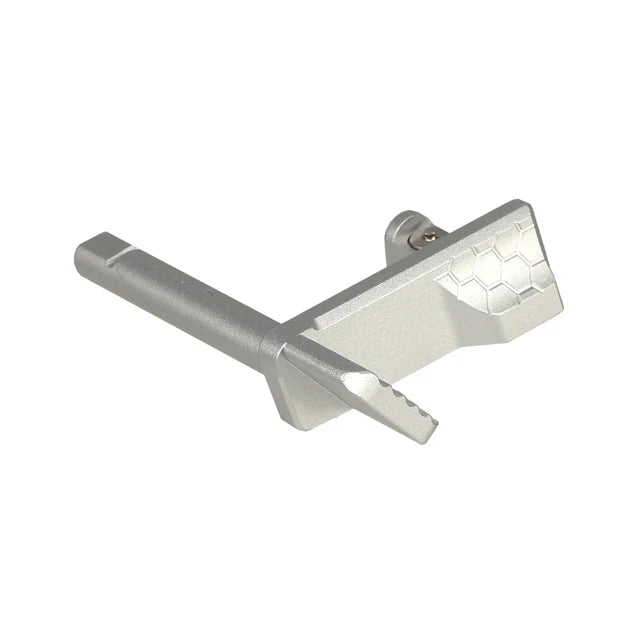 5KU アルミ製サムレストGBBスライドストップ KJW/ASG CZ SHADOW 2 GBB用 (5KU-GBSD2033)-銀