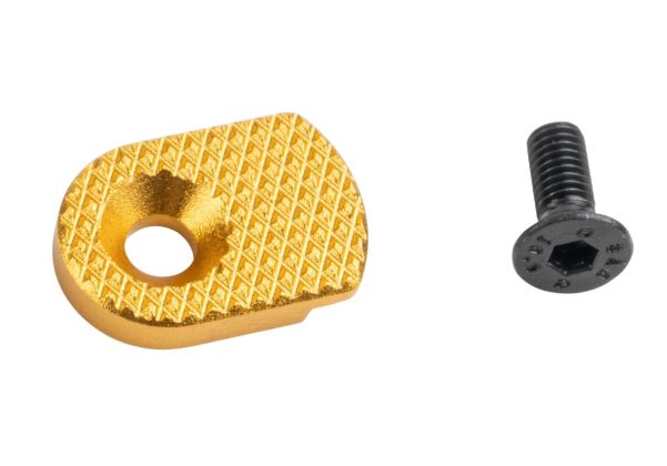 5KU KJ Shadow 2 / TS2 エアソフト マグリリースボタン ​​(タイプ2) - 金(きん)
