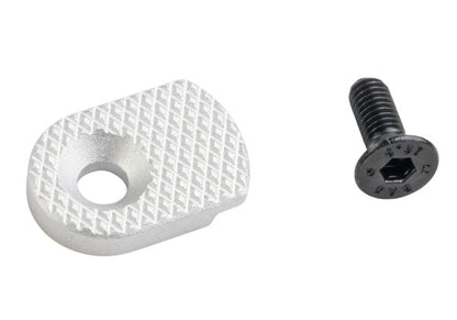 5KU KJ Shadow 2 / TS2 エアソフト マグリリースボタン ​​(タイプ2) - 銀(ぎん)
