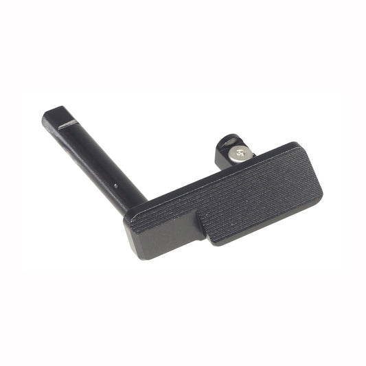 5KU アルミニウム / アルミ製ターゲットGBBスライドストップ KJW/ASG SHADOW 2 GBB用  (GBSD2037) - ブラック