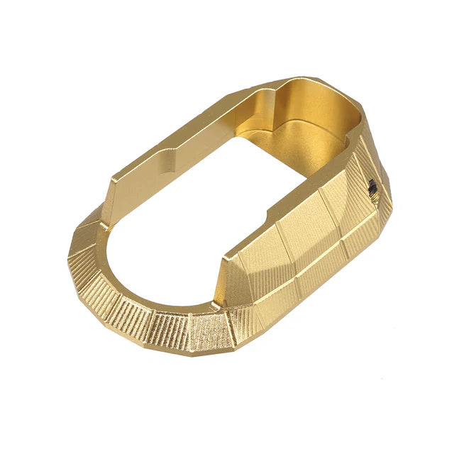 5KU アルミ LOK スタイル ショートグリッパネルとマグウェル KJW/ASG Shadow2 用 (GBSD2039)-金