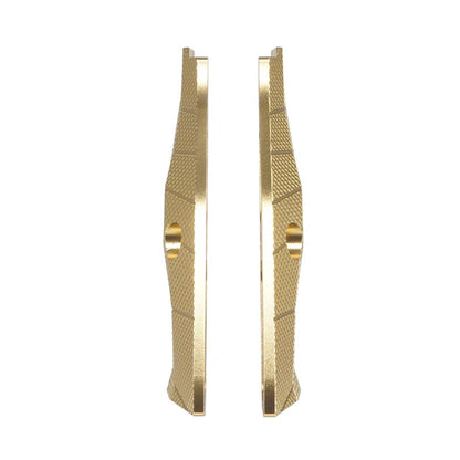 5KU アルミ LOK スタイル ショートグリッパネルとマグウェル KJW/ASG Shadow2 用 (GBSD2039)-金