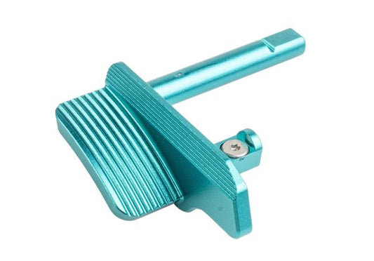 5KU KJ Works Shadow 2 / TS2 GBB サムレスト GBBスライドストップ (CNC アルミニウム / アルミ) - ブルー
