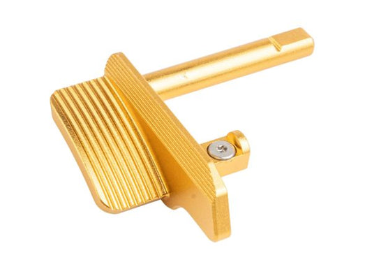 5KU KJ Works Shadow 2 / TS2 GBB サムレスト GBBスライドストップ (CNC アルミニウム / アルミ) - 金(きん)
