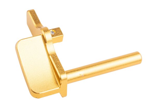 5KU KJ Works Shadow 2 / TS2 GBB サムレスト GBBスライドストップ (CNC アルミニウム / アルミ) - 金(きん)
