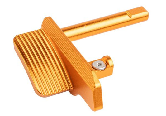 5KU KJ Works Shadow 2 / TS2 GBB サムレスト GBBスライドストップ (CNC アルミニウム / アルミ) - オレンジ
