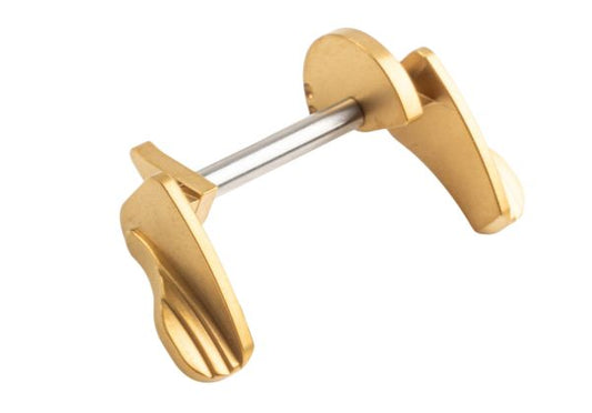 5KU SIG Sauer P320 M17、M18、XCarry GBB ステンレススチールセーフティ - 金(きん)