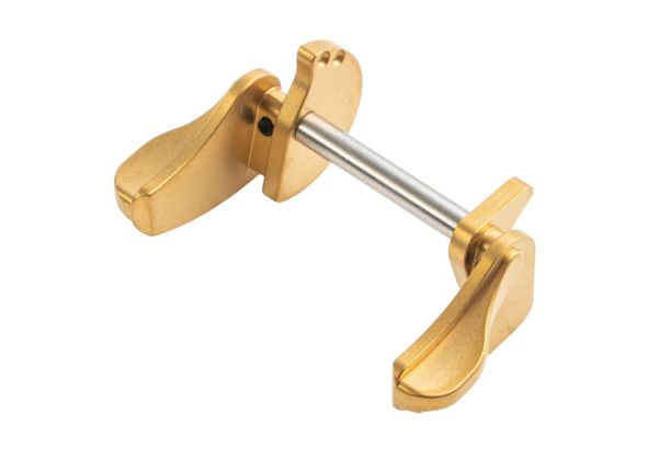 5KU SIG Sauer P320 M17、M18、XCarry GBB ステンレススチールセーフティ - 金(きん)