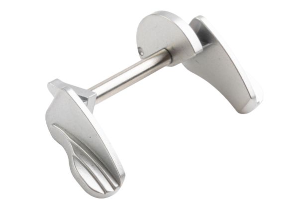 5KU SIG Sauer P320 M17、M18、XCarry GBB ステンレススチールセーフティ - 銀(ぎん)