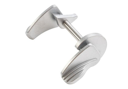 5KU SIG Sauer P320 M17、M18、XCarry GBB ステンレススチールセーフティ - 銀(ぎん)