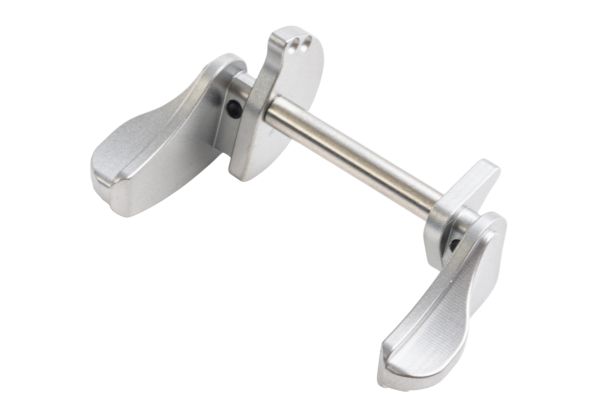 5KU SIG Sauer P320 M17、M18、XCarry GBB ステンレススチールセーフティ - 銀(ぎん)