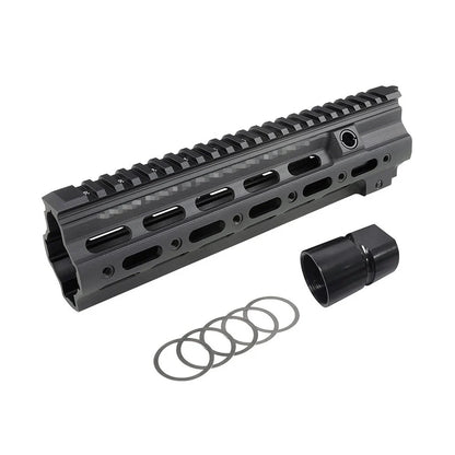 5KU 10.5インチ SMR タクティカルハンドガード VFC HK416 GBB エアソフトガン用 (5KU-255) - ブラック-AIRSOFT GOGO エアガン・サバゲー用品通販