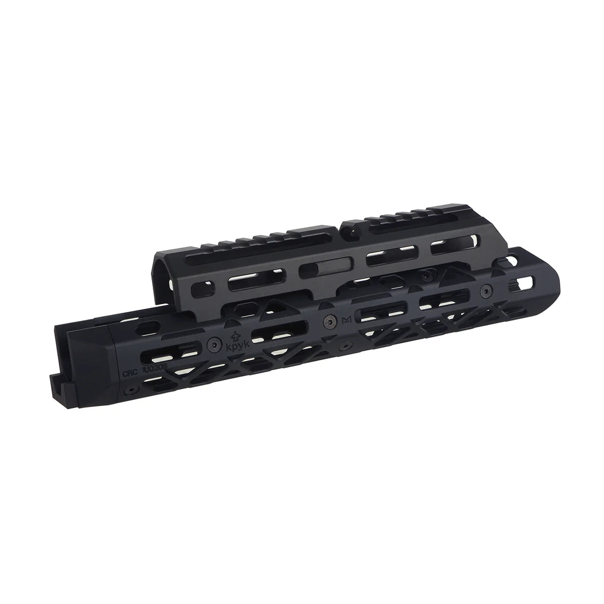 5KU 1U020B CYMA AKM / AK105 AEG用ミディアムハンドガード (5KU-419C) - ブラック-AIRSOFT GOGO エアガン・サバゲー用品通販