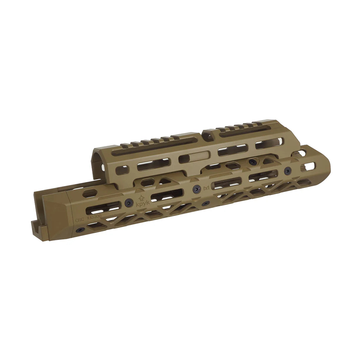 5KU 1U020B CYMA AKM / AK105 AEG用ミディアムハンドガード (5KU-419C) - タン/黄褐-AIRSOFT GOGO エアガン・サバゲー用品通販