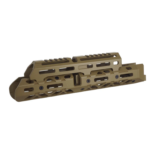 5KU 1U020B マルイ AKM GBB 用ミディアムハンドガード (GBTMAK012) - タン/黄褐-AIRSOFT GOGO エアガン・サバゲー用品通販
