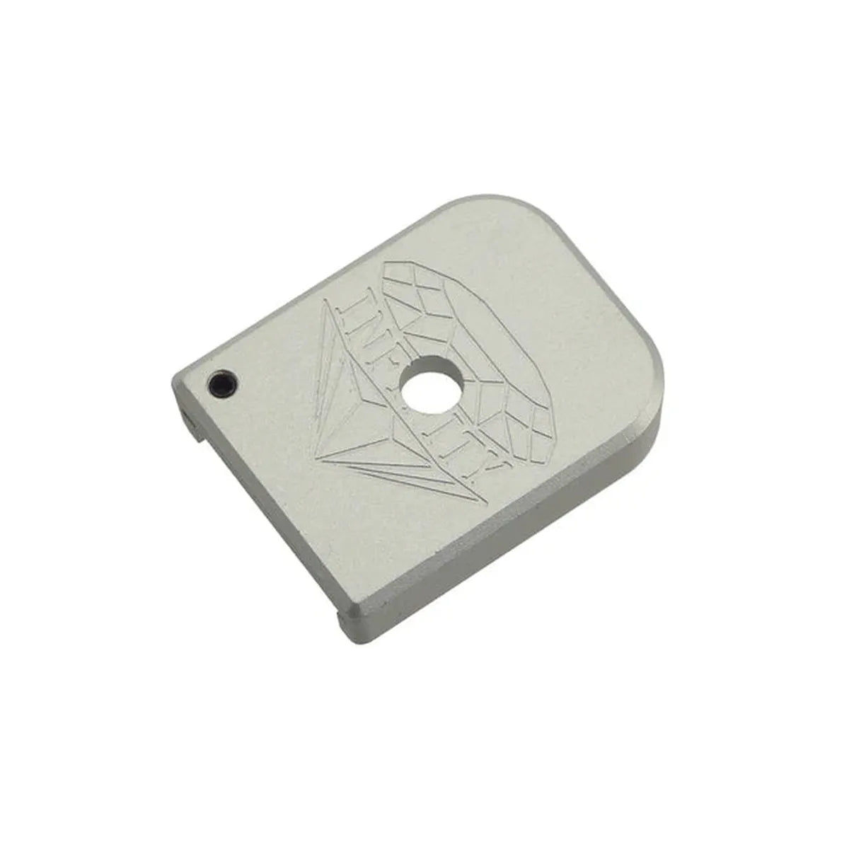 5KU 2011 インフィニティ スタイル マガジン ベース マルイ ハイキャパ エアソフトガン用 (5KU-GB-287) - シルバー-AIRSOFT GOGO エアガン・サバゲー用品通販