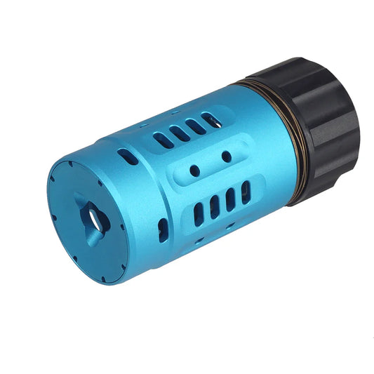 5KU パイロ強化トレーニング ブルー エアソフト マズルブレーキ 14mm用 (5KU-349-BU)