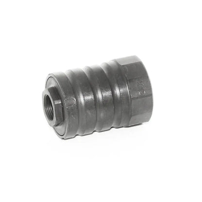 5KU 360 X12 AK マズルブレーキ ブラストシールド付き (14mm+) (5KU-338) - ブラック-AIRSOFT GOGO エアガン・サバゲー用品通販
