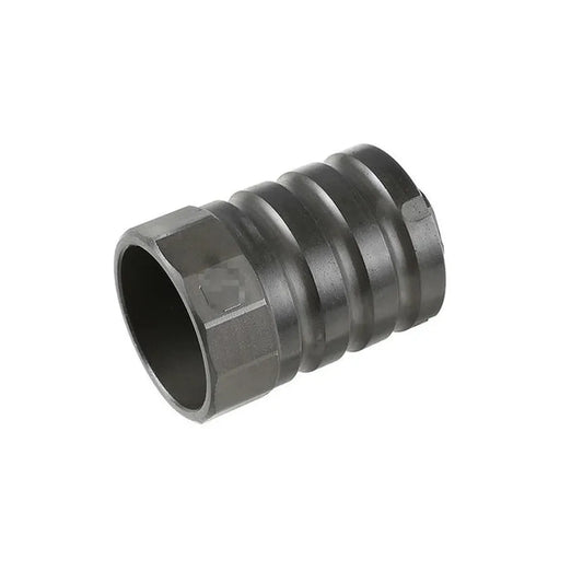 5KU 360 X12 AK マズルブレーキ ブラストシールド付き (14mm+) (5KU-338) - ブラック-AIRSOFT GOGO エアガン・サバゲー用品通販