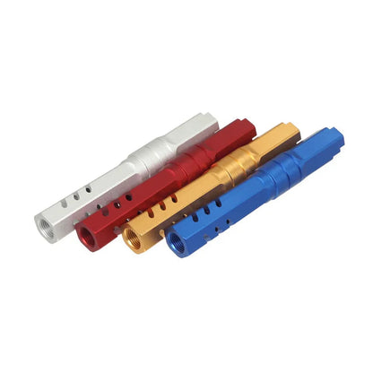5KU 4.3インチ アルミ スレッドアウターバレル マルイ ハイキャパ4.3用 (5KU-GB-550) - ブルー-AIRSOFT GOGO エアガン・サバゲー用品通販