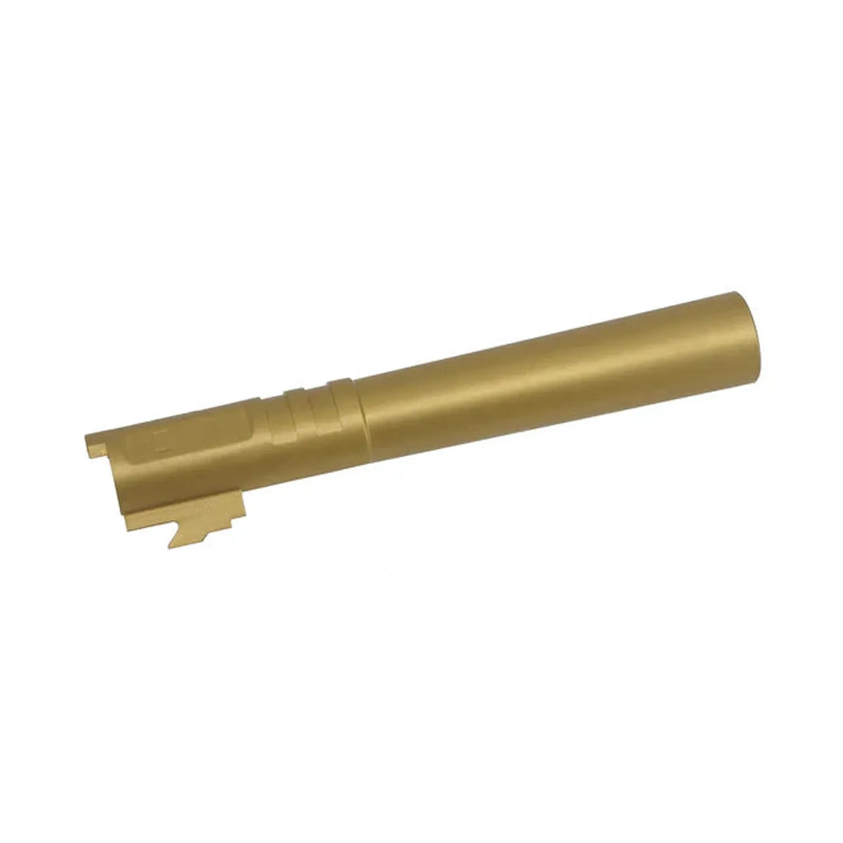 5KU 5インチ ステンレス スレッドバレル マルイ ハイキャパ 5.1 エアソフトガン用 (5KU-GB-478-G) - ゴールド-AIRSOFT GOGO エアガン・サバゲー用品通販