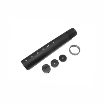5KU 6ポジションストックパイプ WA M4 GBB用 (5KU-GB-101) - ブラック-AIRSOFT GOGO エアガン・サバゲー用品通販