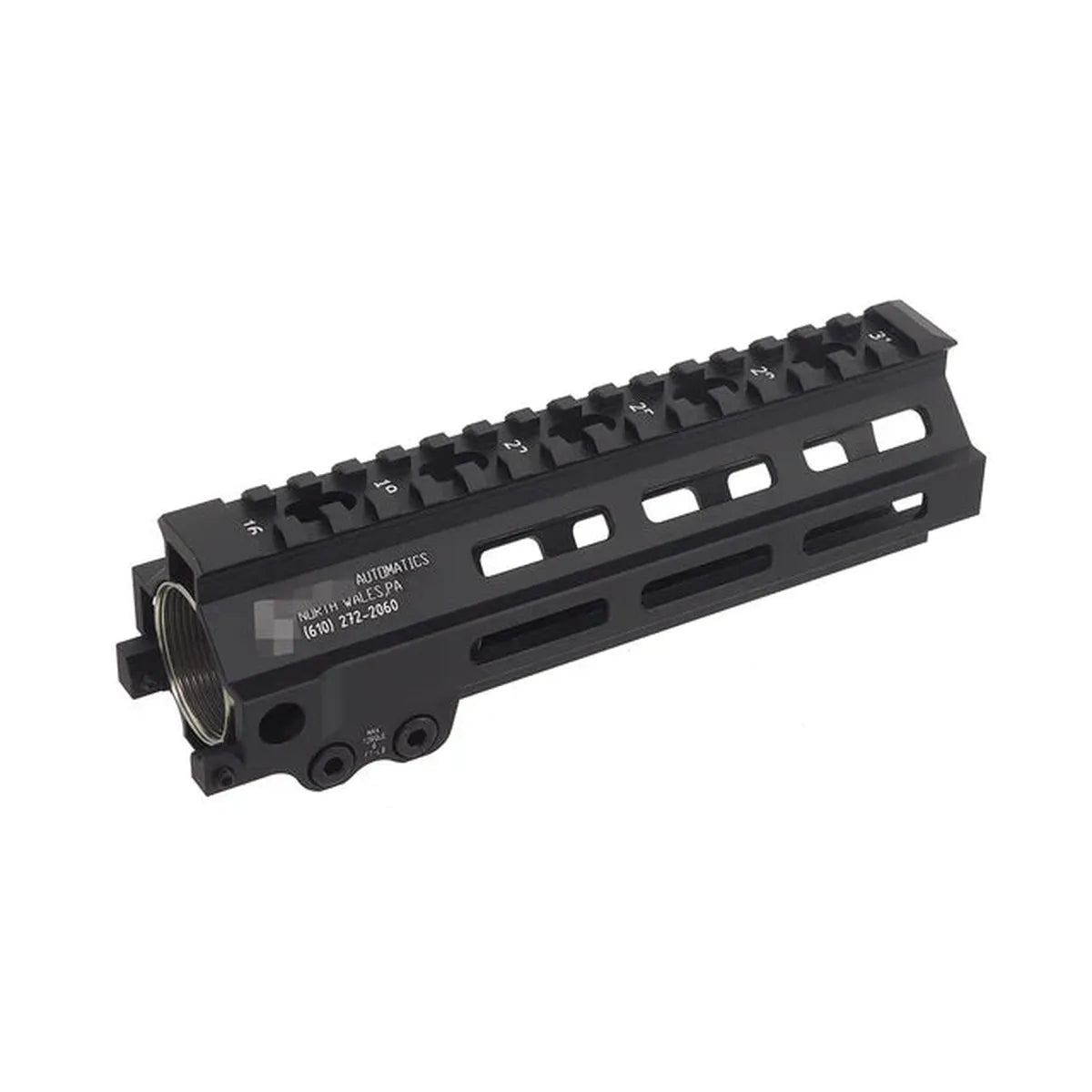 5KU 7インチ SMR MK8 M-Lok タクティカルハンドガード M4 AEG / GBB用 (5KU-297) - ブラック-AIRSOFT GOGO エアガン・サバゲー用品通販