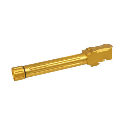 5KU 9INE スレッドバレル マルイ G17 GBB エアソフトガン用 (5KU-GB-449) - ゴールド-AIRSOFT GOGO エアガン・サバゲー用品通販