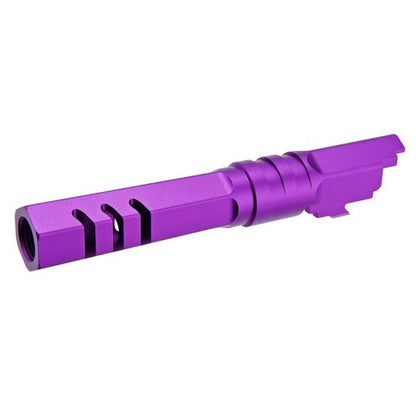 5KU 東京マルイ ハイキャパ 4.3 GBB アウターバレル (タイプ2、M11CW、アルミニウム、パープル)-AIRSOFT GOGO エアガン・サバゲー用品通販