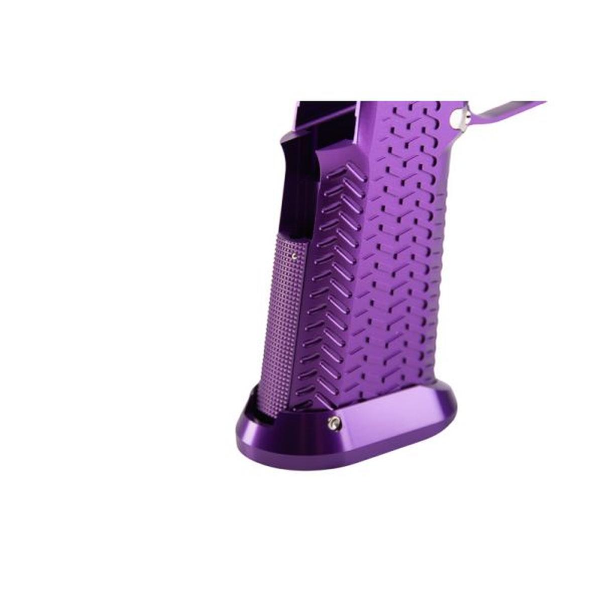 5KU 東京マルイ ハイキャパ GBB CNC アルミグリップ (タイプ 6) - パープル-AIRSOFT GOGO エアガン・サバゲー用品通販