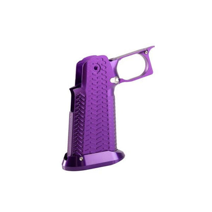5KU 東京マルイ ハイキャパ GBB CNC アルミグリップ (タイプ 6) - パープル-AIRSOFT GOGO エアガン・サバゲー用品通販