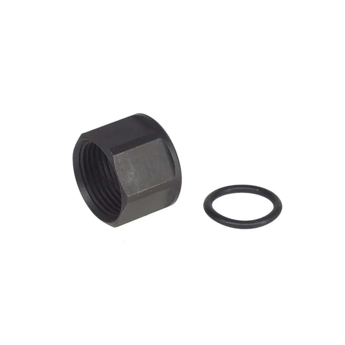 5KU 六角バレルねじプロテクター 14mm用 (5KU-GB-483)-ブラック-AIRSOFT GOGO エアガン・サバゲー用品通販