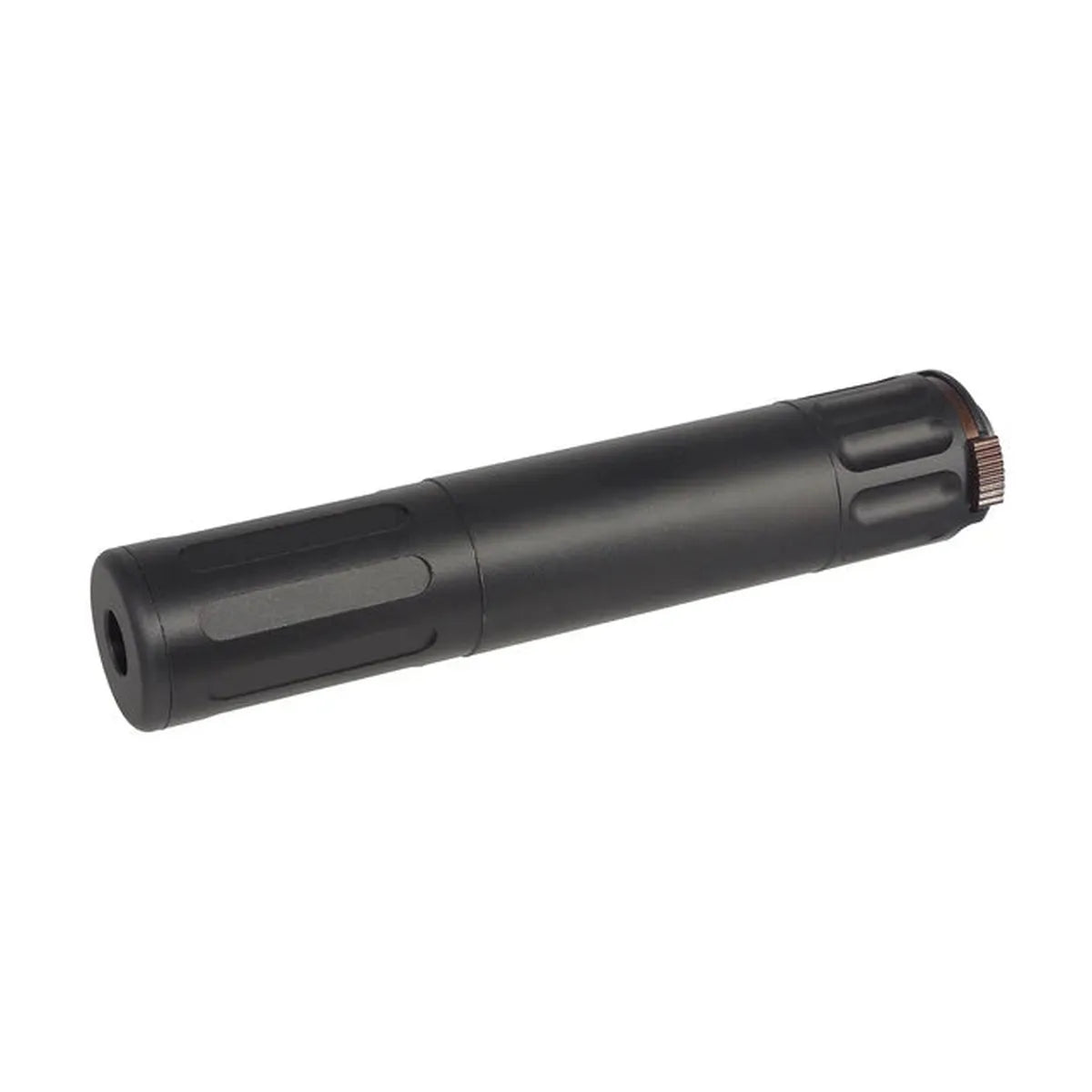 5KU AAC SR7 スタイル QD エアソフト サプレッサー フラッシュ ハイダー付き (5KU-110) - ブラック-AIRSOFT GOGO エアガン・サバゲー用品通販