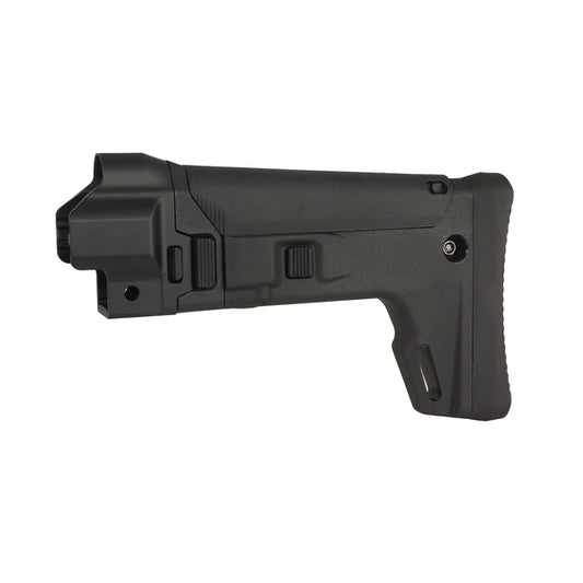 5KU ACR スタイル 格納式ストック マルイ 次世代 MP5 エアソフトガン用 (5KU-409) - ブラック-AIRSOFT GOGO エアガン・サバゲー用品通販